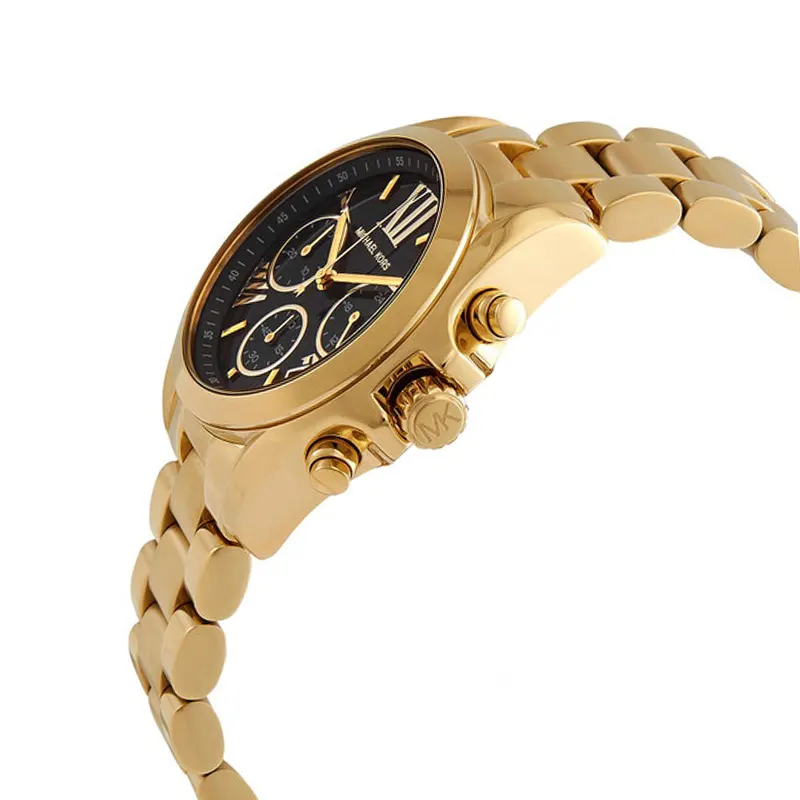 Michael Kors Mini Bradshaw Black Dial Ladies Watch- MK6959